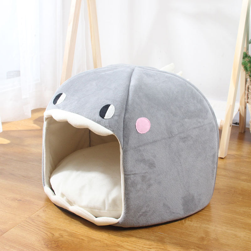 New Cave Cat House Pet Bed Tent Lounger Dog Basket Mat Puppy - Firbly | Your Pet's Favorite Store 