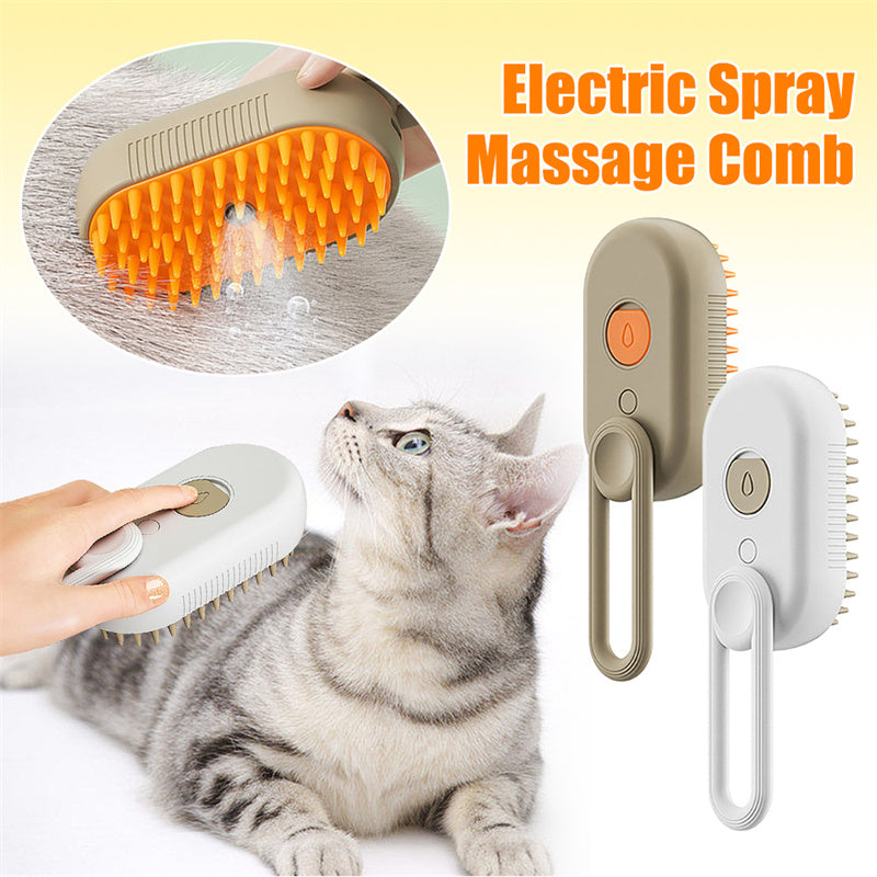 Cat 3 In 1 Electric Electric Spray Massage Brush