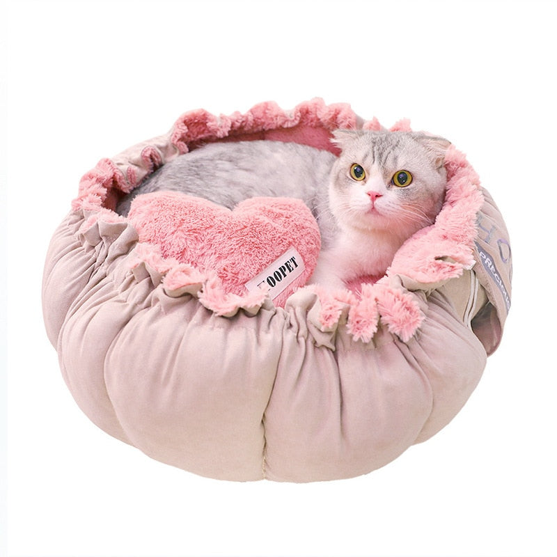 Four Seasons Universal Pet House Cat Dog Mat Bed Pink Petal - Firbly | Your Pet's Favorite Store 