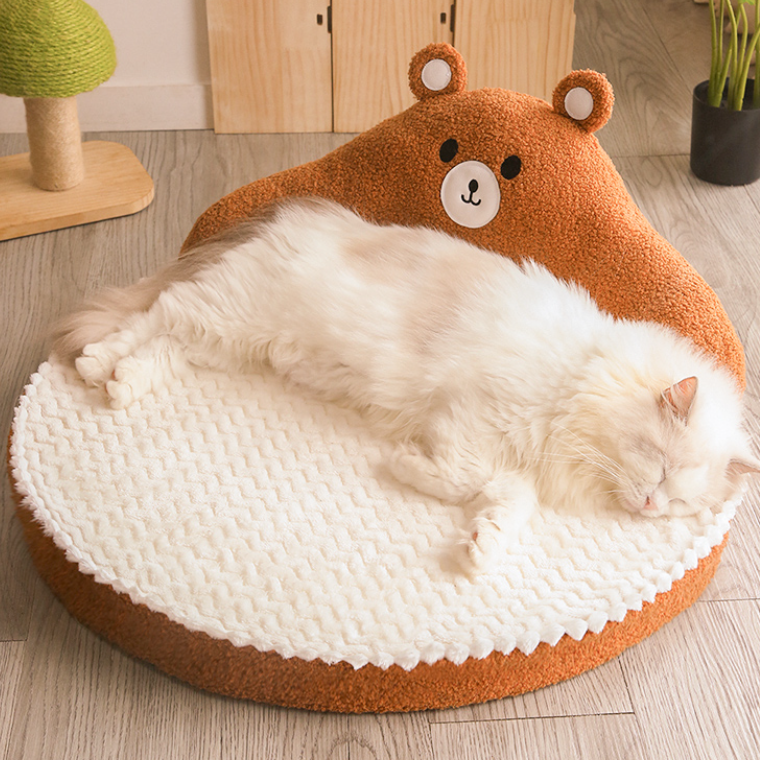 Nest Winter Sleeping With Cat Bed Mat Pet Supplies - Firbly | Your Pet's Favorite Store 
